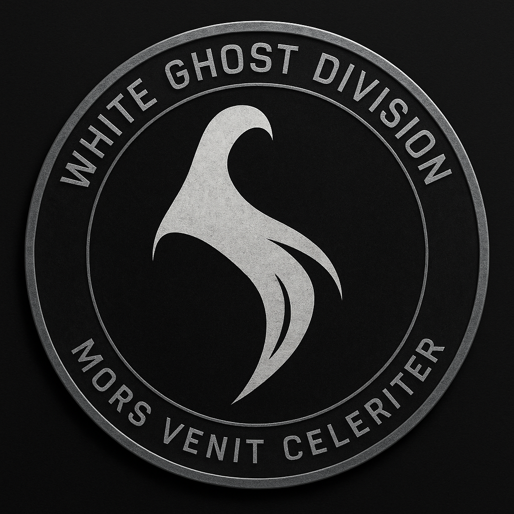 White Ghost Division insignia (3D spin)