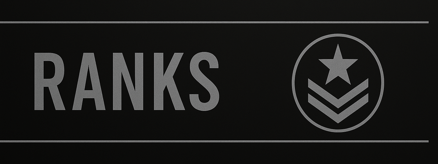 RANKS — White Ghost Division